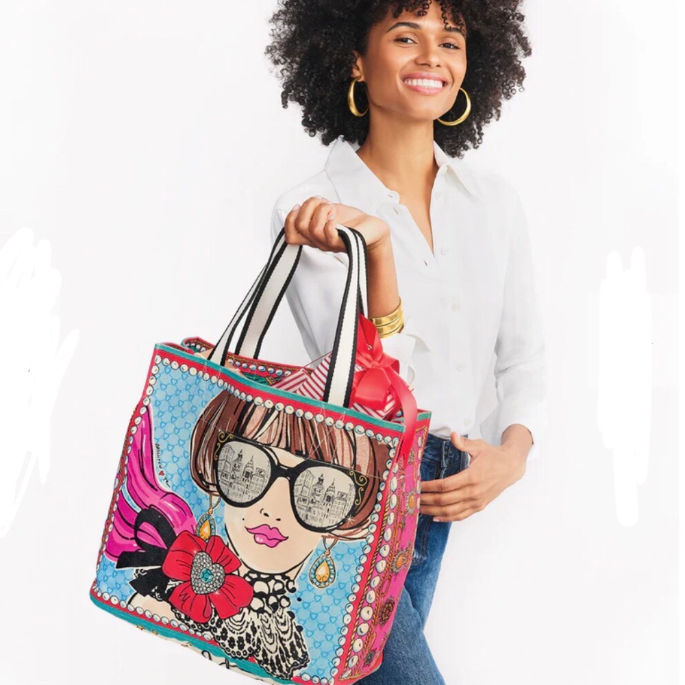 2022 Brighton Sparkle and Shine Tote (Tom Clancy) NWT